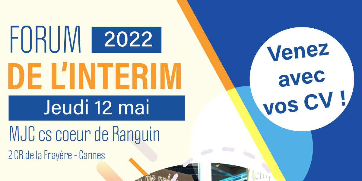 12 mai 2022 – Forum de l’intérim