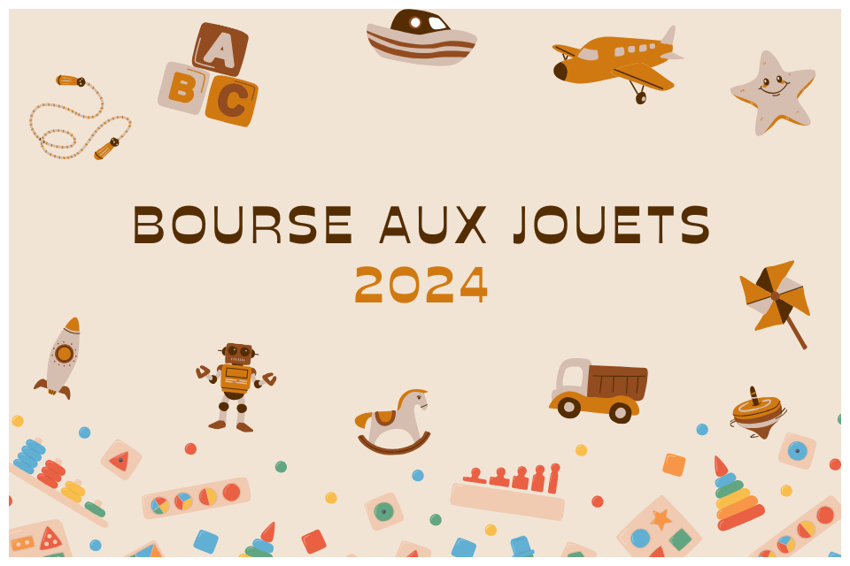 Bourses aux jouets 2024 mjc ranguin cannes la bocca