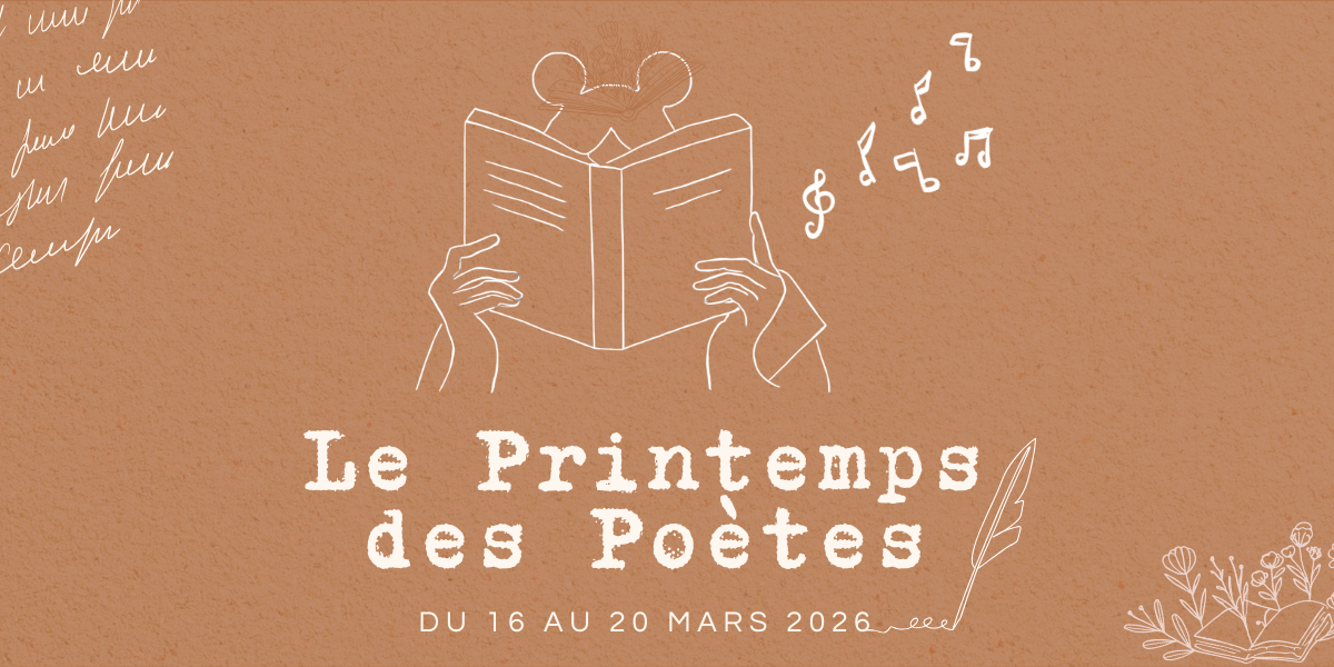 Le Printemps des Poètes 2026